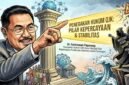 Foto: Ilustrasi menampilkan Pakar Hukum Pidana sekaligus Ketua LBH Gekira, Dr. Santrawan T. Paparang, yang menekankan pentingnya penegakan hukum di Otoritas Jasa Keuangan (OJK) sebagai pilar utama dalam menjaga kepercayaan publik dan stabilitas sistem keuangan nasional.