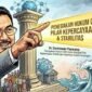 Foto: Ilustrasi menampilkan Pakar Hukum Pidana sekaligus Ketua LBH Gekira, Dr. Santrawan T. Paparang, yang menekankan pentingnya penegakan hukum di Otoritas Jasa Keuangan (OJK) sebagai pilar utama dalam menjaga kepercayaan publik dan stabilitas sistem keuangan nasional.