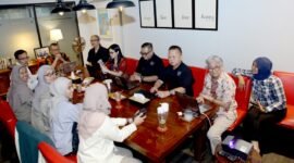 Foto: Tim juri untuk dua kategori khusus MHT Awards 52-2026; Menyongsong 5 Abad Jakarta dan Literasi Bank Jakarta (Foto: PWI Jaya/Joko Dolok)