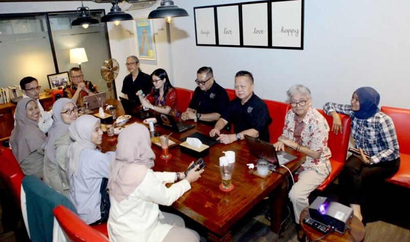 Foto: Tim juri untuk dua kategori khusus MHT Awards 52-2026; Menyongsong 5 Abad Jakarta dan Literasi Bank Jakarta (Foto: PWI Jaya/Joko Dolok)