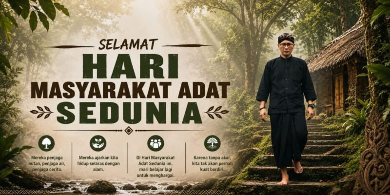 Foto: Andy Java Ajak Masyarakat Hormati dan Jaga Kearifan Masyarakat Adat