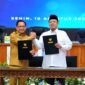 Menteri Dalam Negeri (Mendagri) Muhammad Tito Karnavian bersama Menteri Agraria dan Tata Ruang/Kepala Badan Pertanahan Nasional (ATR/BPN) Nusron Wahid menandatangani Surat Edaran Bersama (SEB) terkait mekanisme penerimaan setoran dan penelitian Surat Setoran Pajak Daerah Bea Perolehan Hak atas Tanah dan Bangunan (BPHTB).