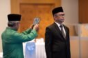 Kepala Badan Nasional Penanggulangan Bencana (BNPB) Letjen TNI Suharyanto mengambil sumpah Pegawai Negeri Sipil (PNS) Dr. Abdul Muhari sebagai Deputi Bidang Pencegahan BNPB. Prosesi pengambilan sumpah berlangsung di Gedung Graha BNPB, Jakarta Timur, Kamis (13/8).