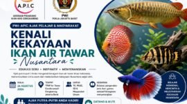 Foto: PWI-APIC Ajak Pelajar Kenali Kekayaan Ikan Air Tawar Nusantara