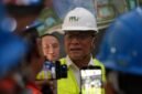 Foto: Menteri Lingkungan Hidup (LH) Jumhur Hidayat meninjau fasilitas pengelolaan limbah PT Prasadha Pamunah Limbah Industri (PPLI) di Kabupaten Bogor, Jawa Barat, Kamis (13/8/2026).