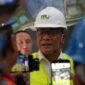 Foto: Menteri Lingkungan Hidup (LH) Jumhur Hidayat meninjau fasilitas pengelolaan limbah PT Prasadha Pamunah Limbah Industri (PPLI) di Kabupaten Bogor, Jawa Barat, Kamis (13/8/2026).