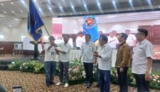 Foto: Oland PH Sibarani kembali dipercaya memimpin Dewan Kehormatan Persatuan Wartawan Indonesia (PWI) Jawa Barat periode 2026–2031. Oland terpilih secara aklamasi dalam Konferensi Provinsi (Konferprov) PWI Jawa Barat di Hotel Horison Bandung.