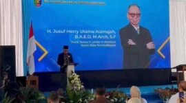 Mewakilin Keluarga Letjend Alamsjah RPN adalah Jusuf Herry Utama Alamsjah