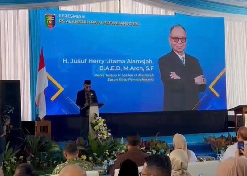 Mewakilin Keluarga Letjend Alamsjah RPN adalah Jusuf Herry Utama Alamsjah