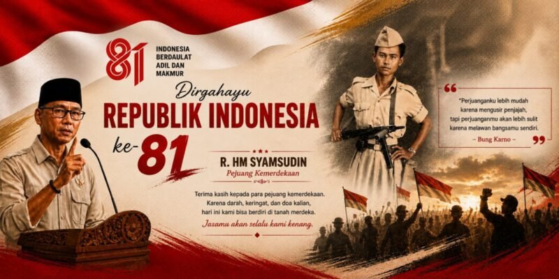 Foto: Mengenang Jasa Pejuang Kemerdekaan di HUT RI ke-81