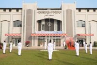 Foto: Peserta mengikuti Upacara Peringatan HUT ke-81 Kemerdekaan Republik Indonesia di halaman Kampus Mubarak, Bogor, Senin (17/8/2026).