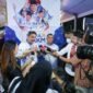 Ratusan ribu masyarakat memadati kawasan Monumen Nasional (Monas), Sarinah hingga Bundaran Hotel Indonesia (HI), Jakarta, untuk menyaksikan Karnaval Malam Merdeka, Rabu (19/8/2026) malam.