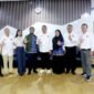 Foto: Sejumlah pengurus dan panitia Anugerah Jurnalistik MH Thamrin (MHT)–PWI Jaya 2026 berfoto bersama seusai melakukan koordinasi persiapan penyelenggaraan malam puncak penghargaan jurnalistik di Jakarta, Rabu (19/8/2026).