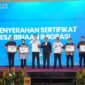 Menteri Imigrasi dan Pemasyarakatan (Imipas) Agus Andrianto meresmikan tiga Immigration Lounge di Sumatera Utara sekaligus mengukuhkan 53 Petugas Imigrasi Pembina Desa (PIMPASA), Jumat (21/8).
