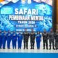 Foto: Jajaran Komando Daerah Angkatan Laut (Kodaeral) IV bersama Jalasenastri mengikuti Safari Pembinaan Mental Tahun Anggaran 2026 di Mako Kodaeral IV, Batam, Rabu (19/8/2026).