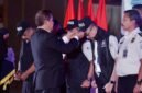 Menteri Imigrasi dan Pemasyarakatan (Menimipas) Agus Andrianto meresmikan tiga Immigration Lounge di Sumatera Utara sekaligus mengukuhkan 53 Petugas Imigrasi Pembina Desa (PIMPASA) dalam kegiatan Penyerahan Sertifikat Desa Binaan Imigrasi di Medan, Minggu (23/8).