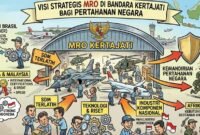Foto: Ilustrasi mengenai visi strategis pengembangan Maintenance, Repair, and Overhaul (MRO) di Bandara Internasional Jawa Barat (BIJB) Kertajati, Majalengka, Jawa Barat. Pengembangan MRO Kertajati diarahkan tidak sekadar menjadi fasilitas perawatan pesawat, tetapi bagian dari pembangunan ekosistem industri kedirgantaraan nasional.