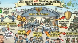 Foto: Ilustrasi mengenai visi strategis pengembangan Maintenance, Repair, and Overhaul (MRO) di Bandara Internasional Jawa Barat (BIJB) Kertajati, Majalengka, Jawa Barat. Pengembangan MRO Kertajati diarahkan tidak sekadar menjadi fasilitas perawatan pesawat, tetapi bagian dari pembangunan ekosistem industri kedirgantaraan nasional.