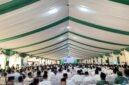 Laporan Pertanggungjawaban (LPJ) Pengurus Besar Nahdlatul Ulama (PBNU) masa khidmah 2021-2026 yang disampaikan Ketua Umum PBNU KH Yahya Cholil Staquf diterima secara aklamasi oleh peserta Muktamar Ke-35 NU.
