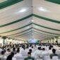 Laporan Pertanggungjawaban (LPJ) Pengurus Besar Nahdlatul Ulama (PBNU) masa khidmah 2021-2026 yang disampaikan Ketua Umum PBNU KH Yahya Cholil Staquf diterima secara aklamasi oleh peserta Muktamar Ke-35 NU.