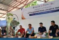 Foto: Pemerintah Kota Administrasi Jakarta Timur menggelar Media Gathering bersama insan pers di Taman Cempaka, Cilangkap, Cipayung, Selasa (4/8/2026).