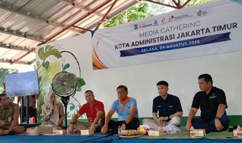 Foto: Pemerintah Kota Administrasi Jakarta Timur menggelar Media Gathering bersama insan pers di Taman Cempaka, Cilangkap, Cipayung, Selasa (4/8/2026).