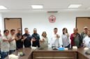Foto: Pengurus Persatuan Wartawan Indonesia (PWI) Jaya yang dipimpin Ketua PWI Jaya Kesit Budi Handoyo melakukan audiensi dengan jajaran Komite Olahraga Nasional Indonesia (KONI) DKI Jakarta di Jakarta, Rabu (5/8/2026).