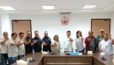 Foto: Pengurus Persatuan Wartawan Indonesia (PWI) Jaya yang dipimpin Ketua PWI Jaya Kesit Budi Handoyo melakukan audiensi dengan jajaran Komite Olahraga Nasional Indonesia (KONI) DKI Jakarta di Jakarta, Rabu (5/8/2026).