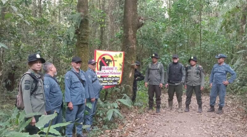 Foto: Perum Perhutani KPH Bandung Utara bersama Balai Penegakan Hukum (Gakkum) Kementerian Kehutanan menggelar patroli gabungan di kawasan BKPH Lembang sebagai upaya mengantisipasi gangguan keamanan hutan.