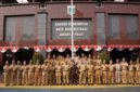 Foto: Jajaran Pemerintah Kota Administrasi Jakarta Pusat bersama Kejaksaan Negeri Jakarta Pusat berfoto bersama di halaman Kantor Wali Kota Jakarta Pusat, Jalan Tanah Abang I, Gambir, Senin (24/8/2026).