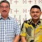 Foto: Gubernur Maluku Hendrik Lewerissa bersama Ketua Presidium Pengurus Pusat Perhimpunan Mahasiswa Katolik Republik Indonesia (PP PMKRI) terpilih, Christian A. D. Rettob, saat pertemuan di kediaman Gubernur Maluku.