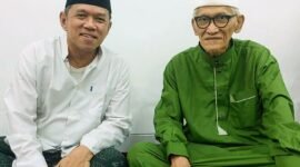 Foto: (kiri) Ketua PWNU Kalimantan Utara, H. Alwan Saputra, S.Pi., M.M., (kanan) Rais 'Aam PBNU, K.H. Miftachul Akhyar (Dok: okj/fn)