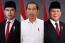 Foto: Kolase, Joko Widodo (tengah) Gibran Rakabuming Raka (kiri) Prabowo Subianto (kanan). (Dok: Istimewa)