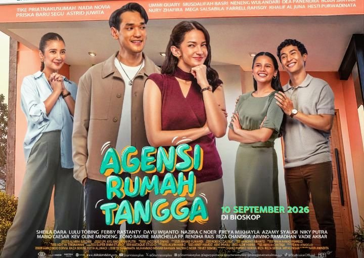 Foto: Agensi Rumah Tangga Rilis Trailer & Poster! Film Terbaru Sutradara Langganan Blockbuster Lebaran Naya Anindita. (Dok: Istimewa)