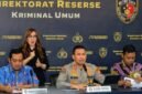 Foto: Direktorat Reserse Siber dan Direktorat Reserse Kriminal Umum gelar konferensi pers terkait akun media sosial yang terindikasi memuat konten provokatif, destruktif dan hoaks selama periode Juni hingga Agustus 2026, Jumat (7/8/2026). (Dok: Istimewa)