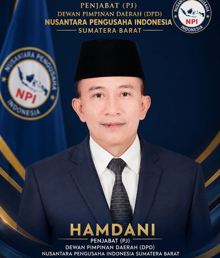 Foto: Hamdani, Penjabat (Pj) Dewan Pimpinan Daerah (DPD) Nusantara Pengusaha Indonesia (NPI) Sumatera Barat (Sumbar). (Dok: okj/fn)