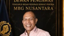 Foto: Simon Benoni Laratmase, Dewan Pengawas Pengurus Besar Federasi Serikat Pekerja MBG Nusantara. (Dok: okj/fn)