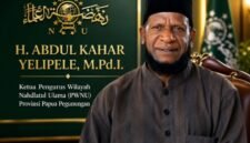 Foto: H. Abdul Kahar Yelipele, M.Pd.I., Ketua Pengurus Wilayah Nahdlatul Ulama (PWNU) Provinsi Papua Pegunungan. (Dok: Istimewa)