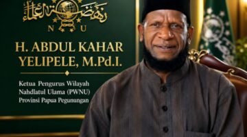 Foto: H. Abdul Kahar Yelipele, M.Pd.I., Ketua Pengurus Wilayah Nahdlatul Ulama (PWNU) Provinsi Papua Pegunungan. (Dok: Istimewa)