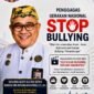 Foto: Flyer Kanjeng Gusti Sultan Sepuh, Pangeran Heru Rusyamsi Arianatareja, S.Psi., S.H., M.H., menggagas seruan nasional agar seluruh elemen bangsa menghentikan praktik perundungan dan bersama-sama menciptakan lingkungan yang aman bagi anak-anak Indonesia. (Dok: Istimewa)