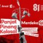 Foto: Flyer Ancol Taman Impian menyiapkan rangkaian perayaan Hari Ulang Tahun ke-81 Kemerdekaan Republik Indonesia melalui gelaran “Merdekaria: The People’s Celebration” pada 16–17 Agustus 2026. (Dok: Istimewa)