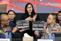 Foto: Bareskrim Polri mengungkap dua perkara tindak pidana perjudian online yang diduga terhubung dengan jaringan internasional di Kamboja. (Dok: Istimewa)