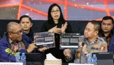 Foto: Bareskrim Polri mengungkap dua perkara tindak pidana perjudian online yang diduga terhubung dengan jaringan internasional di Kamboja. (Dok: Istimewa)