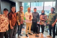 Foto: Audiensi bersama Direktur Film, Musik, dan Seni Kementerian Kebudayaan Republik Indonesia, Irini Dewi Wanti, S.S., M.SP. Delegasi FSPPI dipimpin Ketua Umum Dr. Rizal Djibran dan didampingi Zulfikar, Ivan Wijaya, Rosita S., Awing Lee serta Devri Dahler, Kamis (20/8/2026). (Dok: Istimewa)