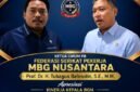 Foto: (kiri) Prof. Dr. H. Tubagus Bahrudin, S.E., M.M., Ketua Umum PB Federasi Serikat Pekerja MBG Nusantara, (kanan) Kepala BGN Sudaryono. (Dok: Istimewa)