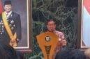 Gubernur DKI Jakarta, Pramono Anung ketika memberikan sambutan dalam acara Anugerah Jurnalistik MH Thamrin - PWI Jaya ke-52. (Foto: hw)