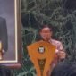 Gubernur DKI Jakarta, Pramono Anung ketika memberikan sambutan dalam acara Anugerah Jurnalistik MH Thamrin - PWI Jaya ke-52. (Foto: hw)