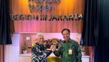 Foto: Direktur Utama PT Bank Mandiri Taspen Panji Irawan berfoto bersama jajaran manajemen dalam rangkaian acara Go-Live Regional Chief Executive Officer (RCEO) bertajuk “Empowering Region, Accelerating Growth” di Jakarta, Rabu (9/9/2026).