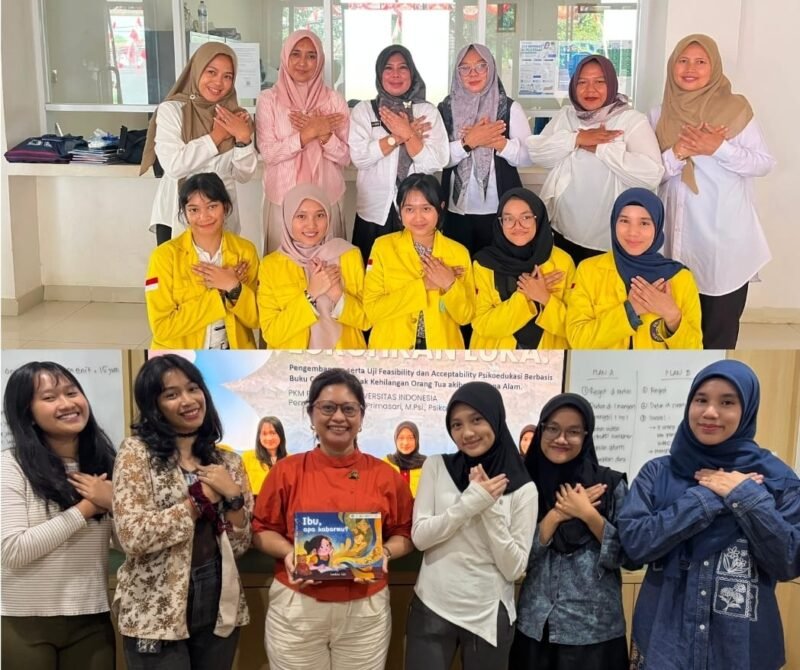 Foto: Mahasiswa UI Kembangkan Buku Psikoedukasi untuk Anak Penyintas Bencana
