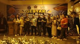 Foto: PWI Jaya tersebut menjadi sarana edukasi sekaligus memperkenalkan dunia ikan hias kepada generasi muda.